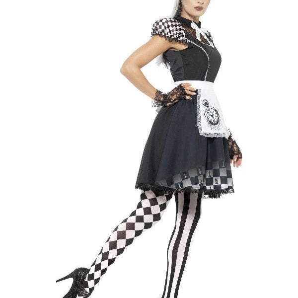 Gothic Alice Costume, Black - Adult Weekender