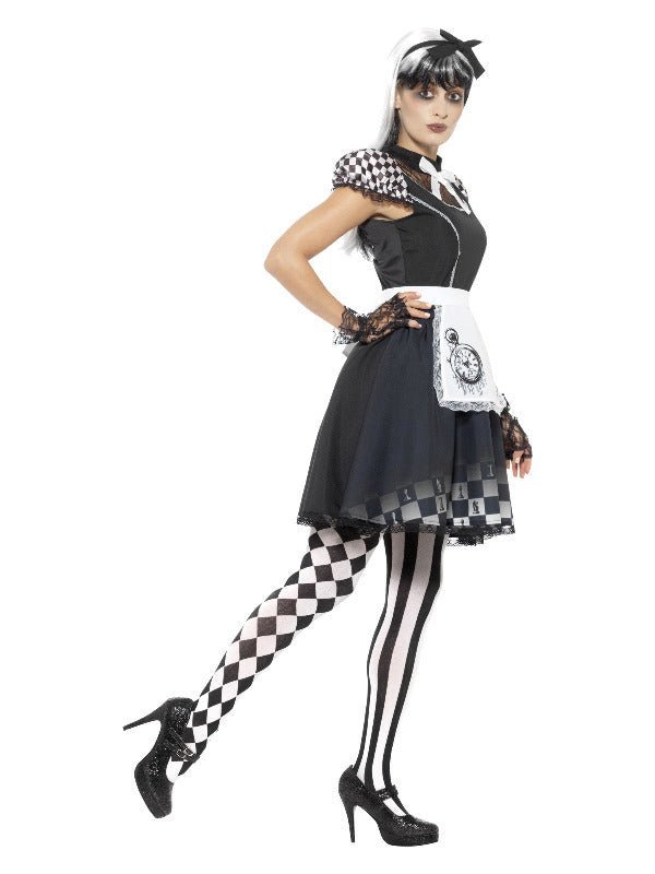 Gothic Alice Costume, Black - Adult Weekender