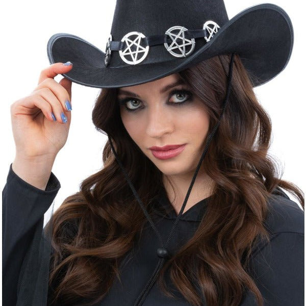 Gothic Cowboy Hat - Adult Weekender