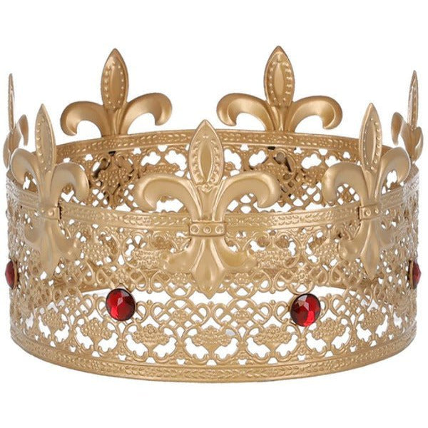 Gothic Royal Vampire Metal Crown - Adult Weekender