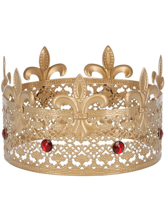 Gothic Royal Vampire Metal Crown - Adult Weekender
