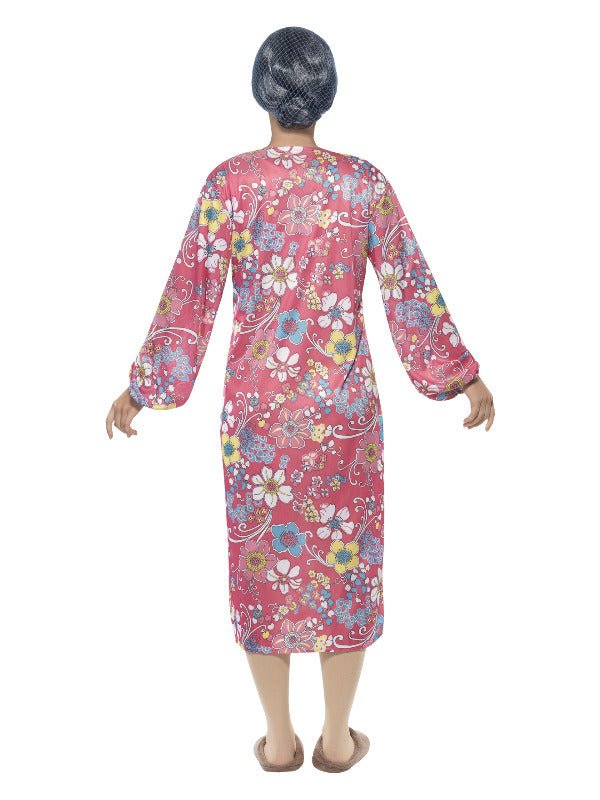 Gravity Granny Costume, Patterned - Adult Weekender