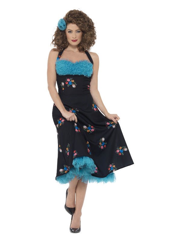 Grease Cha Cha DiGregorio Costume, Black - Adult Weekender