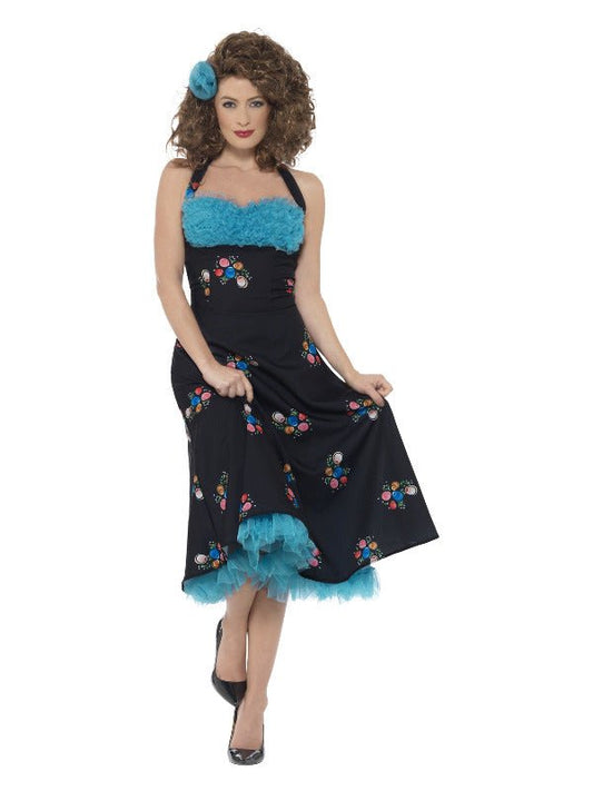 Grease Cha Cha DiGregorio Costume, Black - Adult Weekender