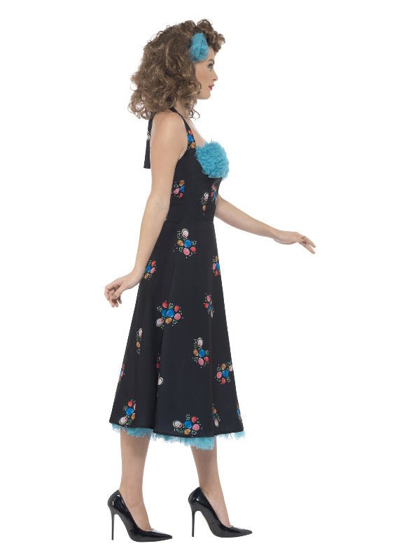 Grease Cha Cha DiGregorio Costume, Black - Adult Weekender