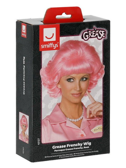 Grease Frenchy Wig, Pink - Adult Weekender