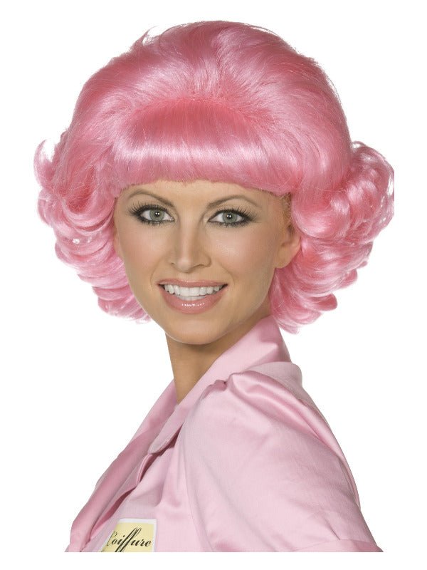 Grease Frenchy Wig, Pink - Adult Weekender