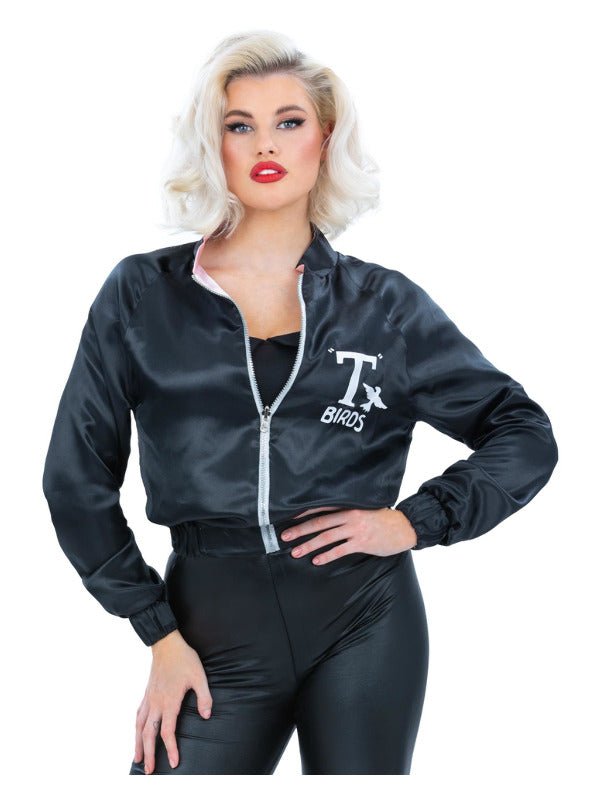 Grease Pink Ladies &amp; T - Birds Reversible Jacket - Adult Weekender