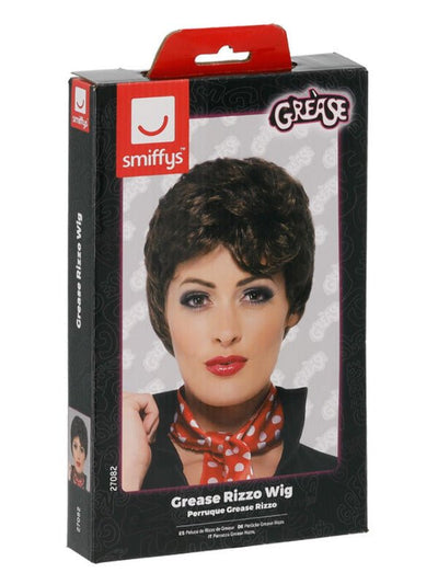 Grease Rizzo Wig, Brown - Adult Weekender
