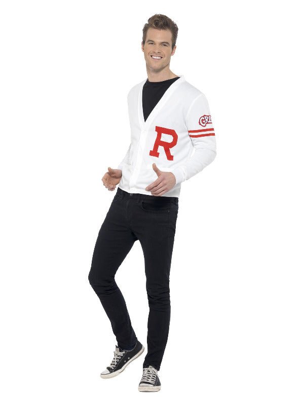Grease Rydell Prep Costume, White - Adult Weekender