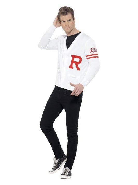 Grease Rydell Prep Costume, White - Adult Weekender