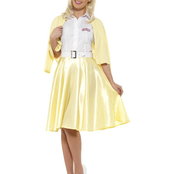Grease Sandy Costume, Yellow - Adult Weekender