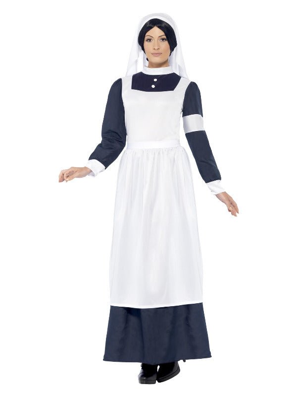 Great War Nurse Costume, White - Adult Weekender