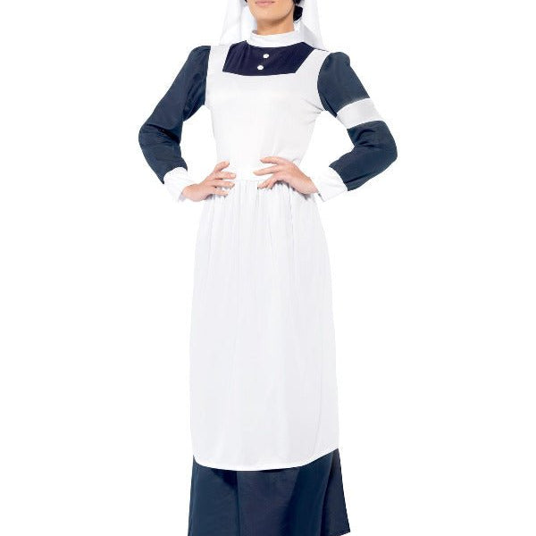 Great War Nurse Costume, White - Adult Weekender