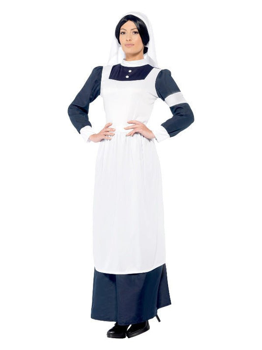 Great War Nurse Costume, White - Adult Weekender
