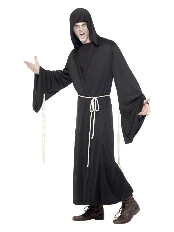 Grim Reaper Costume, Black - Adult Weekender