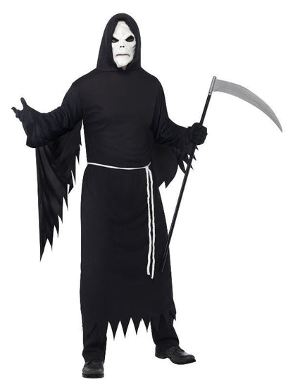 Grim Reaper Costume, Black - Adult Weekender