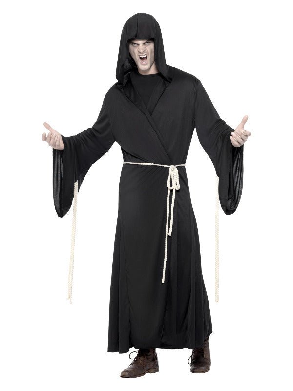 Grim Reaper Costume, Black - Adult Weekender