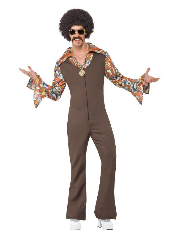 Groovy Boogie Costume, Brown - Adult Weekender