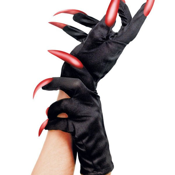 Halloween Gloves, Black - Adult Weekender