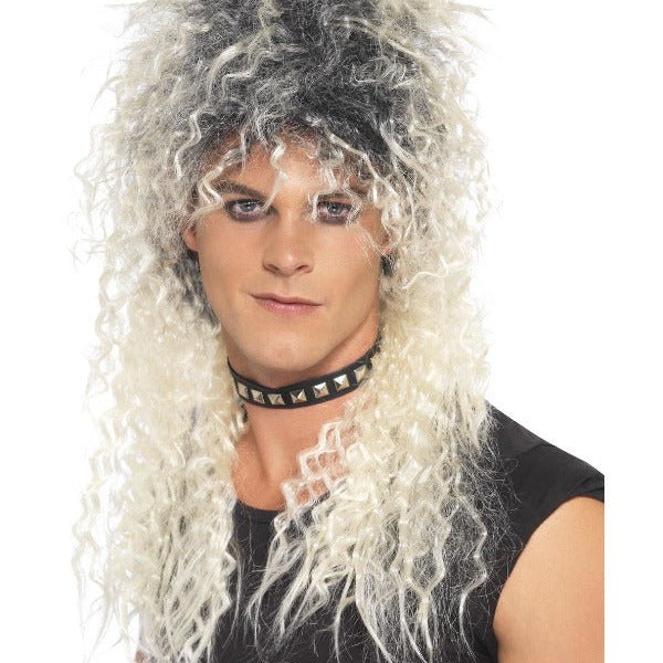 Hard Rocker Wig, Blonde - Adult Weekender