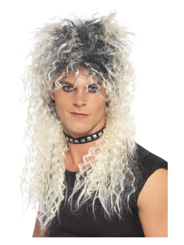 Hard Rocker Wig, Blonde - Adult Weekender