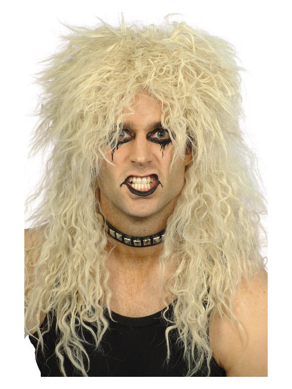 Hard Rocker Wig, Blonde - Adult Weekender