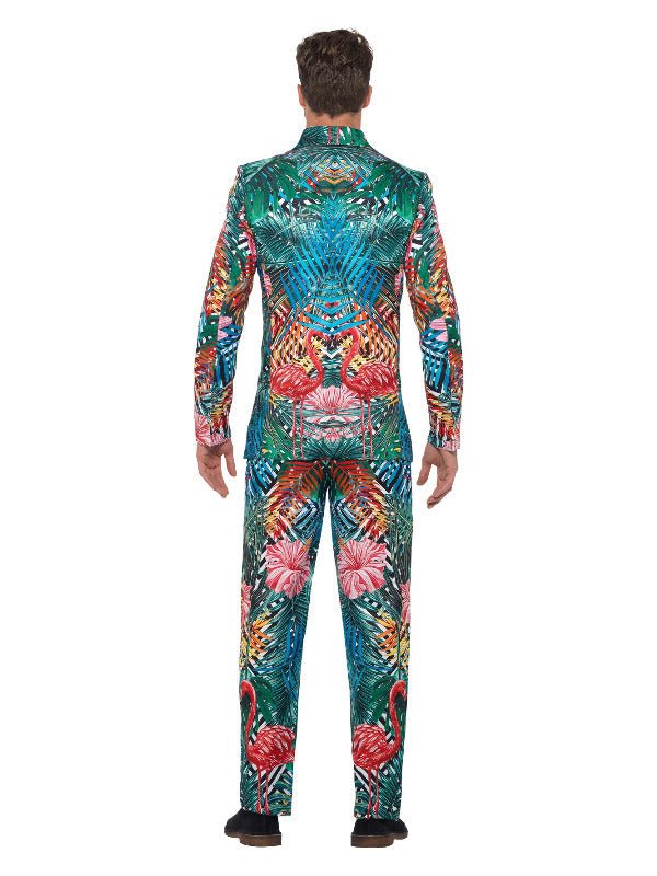 Hawaiian Tropical Flamingo Suit, Multi - Coloured - Adult Weekender