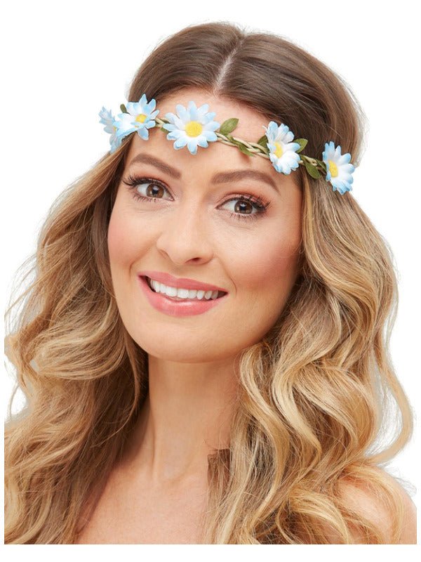 Hawaiian/Hippie Daisy Chain Headband, Assorted - Adult Weekender