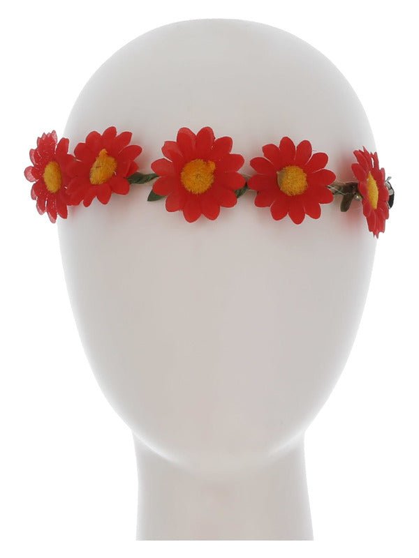 Hawaiian/Hippie Daisy Chain Headband, Assorted - Adult Weekender