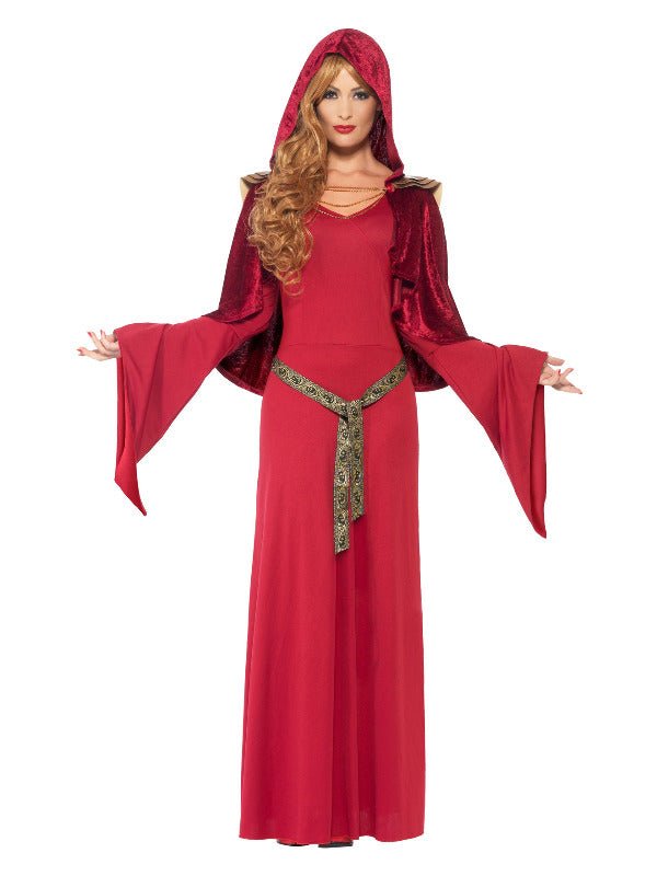 High Priestess Costume, Red - Adult Weekender