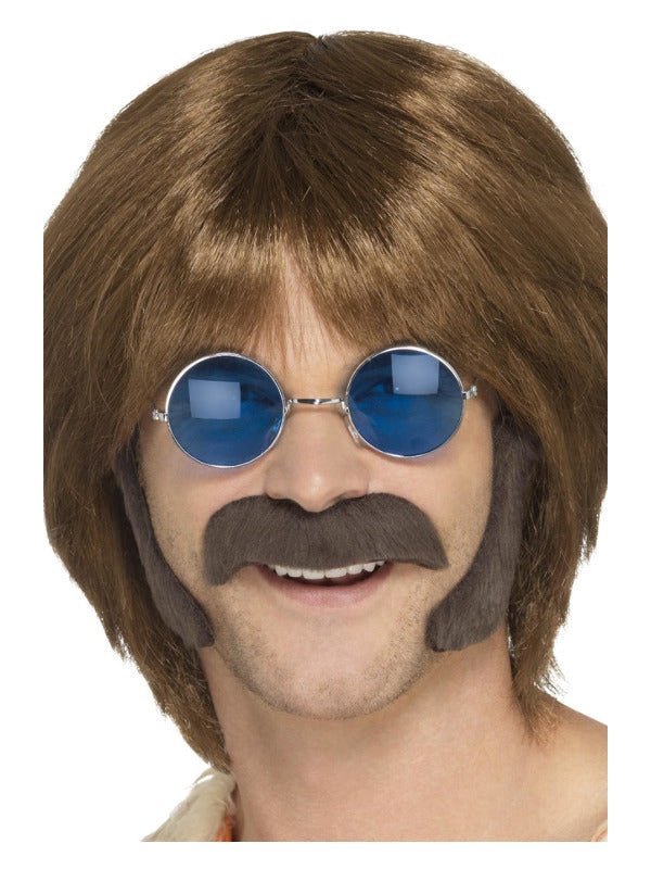 Hippie Disguise Set, Brown - Adult Weekender