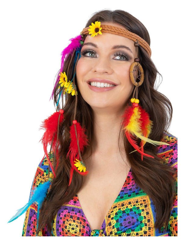 Hippie Dreamcatcher Headdress - Adult Weekender