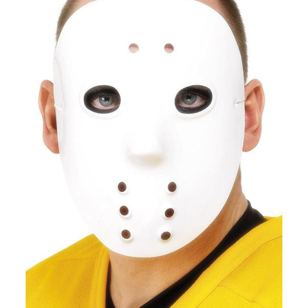 Hockey Mask, White - Adult Weekender