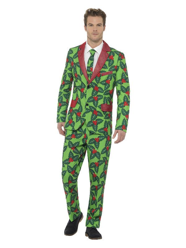 Holly Berry Suit, Red &amp; Green - Adult Weekender