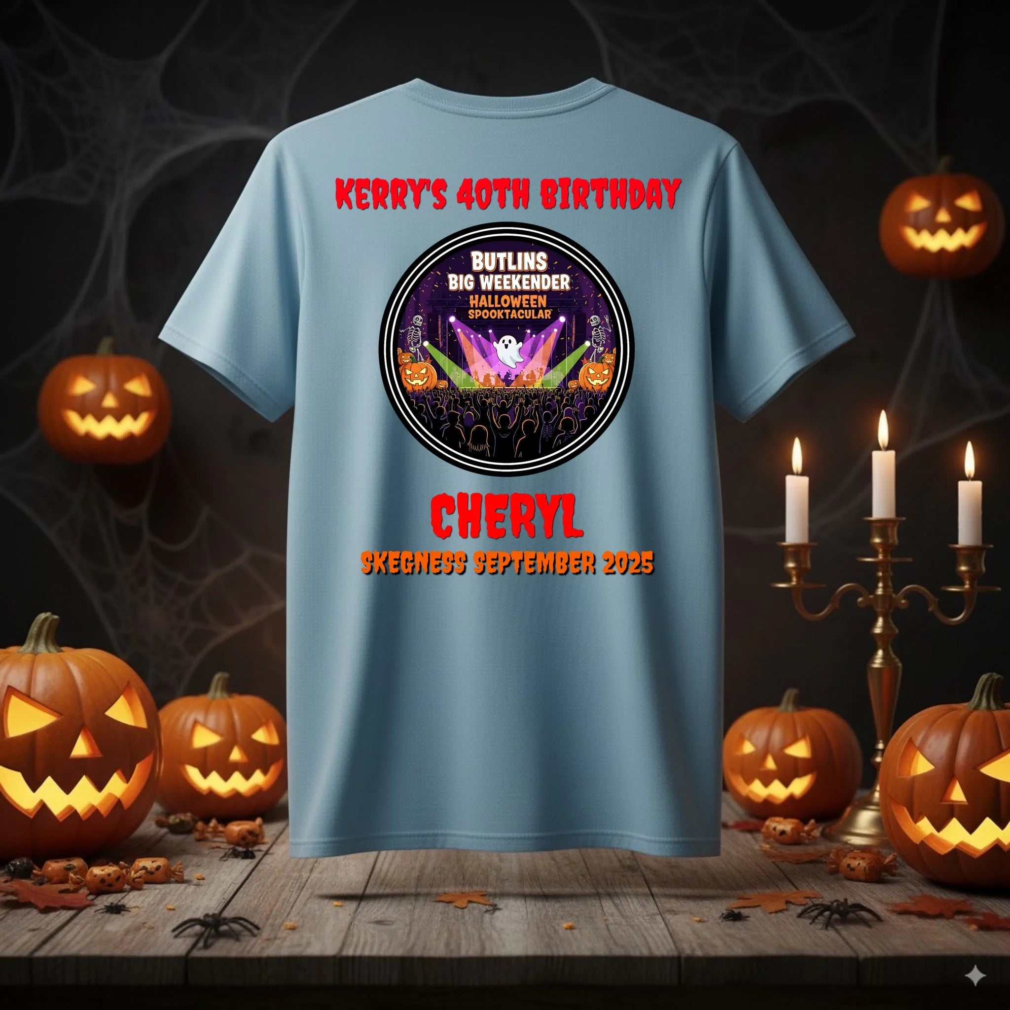 I ain't afraid of no ghosts - Adult Weekender Unisex Heavy T-Shirt - Stags, Hens, Birthdays Halloween - Adult Weekender