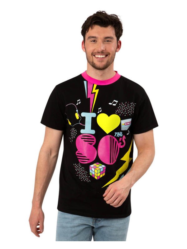 I Love the 80s Printed T-Shirt, Unisex - Adult Weekender