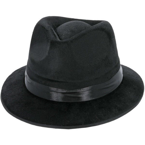 Indestructible Fedora Hat, Black - Adult Weekender