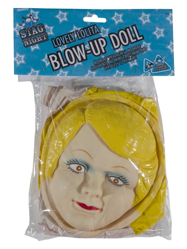 Inflatable Blow - Up Doll, Female, Pink - Adult Weekender