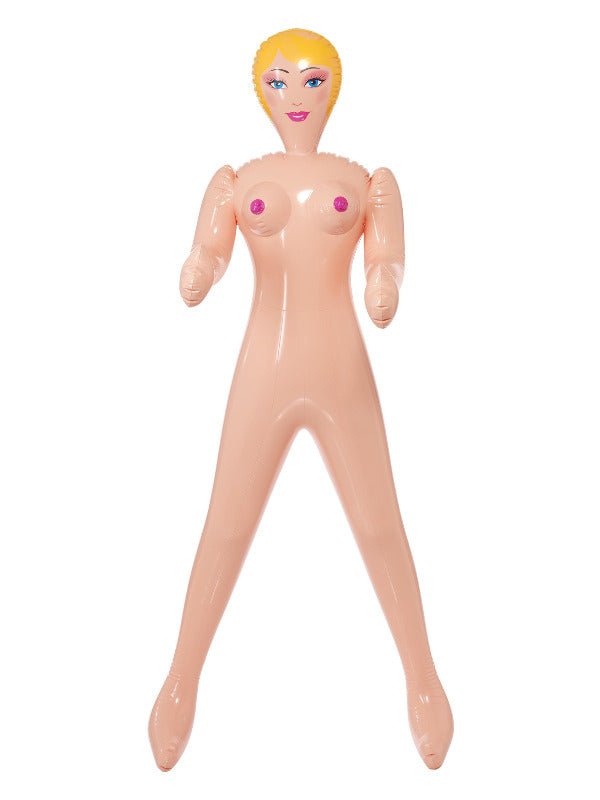 Inflatable Blow - Up Doll, Female, Pink - Adult Weekender