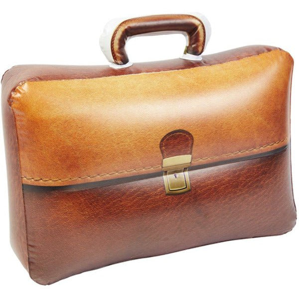Inflatable Briefcase, Brown - Adult Weekender