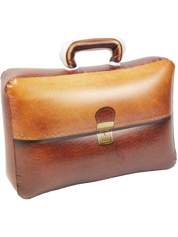 Inflatable Briefcase, Brown - Adult Weekender