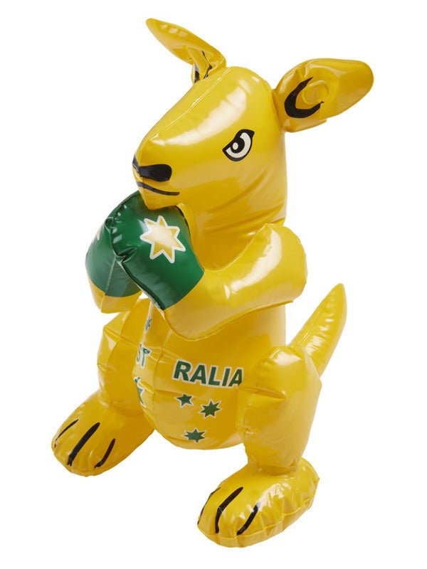 Inflatable Kangaroo, Yellow - Adult Weekender