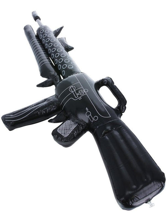 Inflatable Machine Gun, Black - Adult Weekender