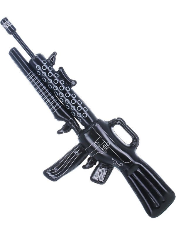 Inflatable Machine Gun, Black - Adult Weekender