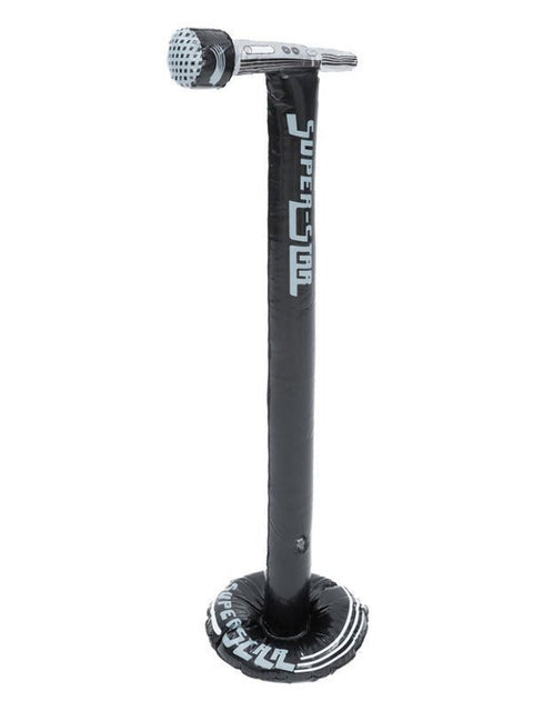 Inflatable Microphone on Stand - Adult Weekender