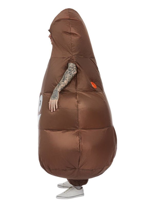 Inflatable Poop Costume, Brown - Adult Weekender