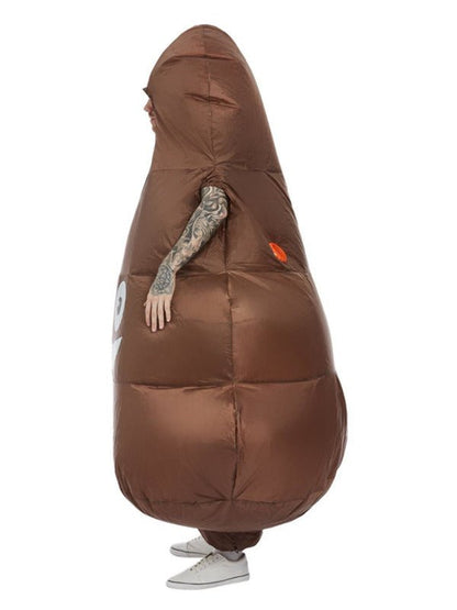 Inflatable Poop Costume, Brown - Adult Weekender