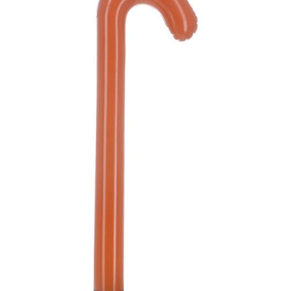 Inflatable Walking Stick, Brown - Adult Weekender