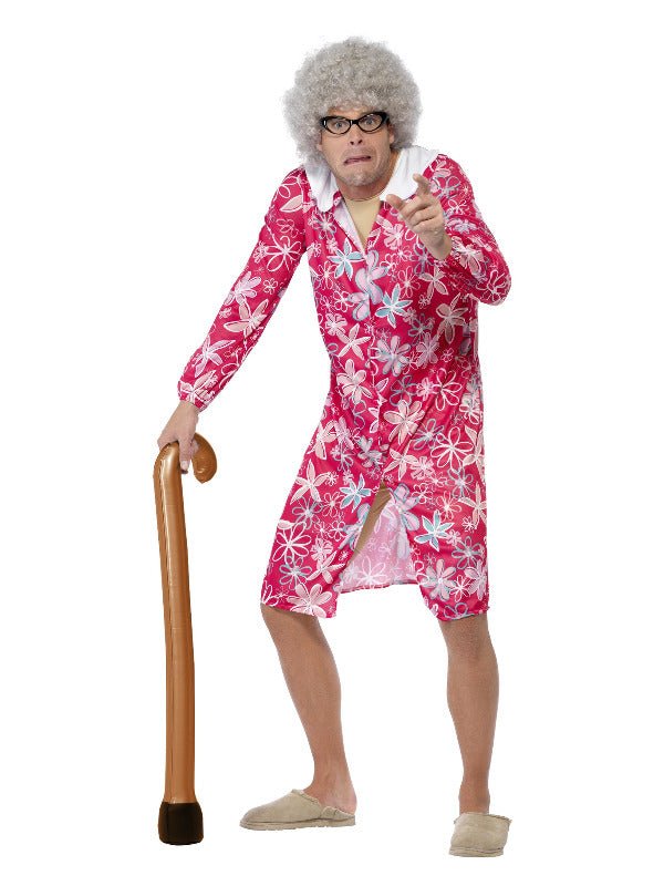 Inflatable Walking Stick, Brown - Adult Weekender